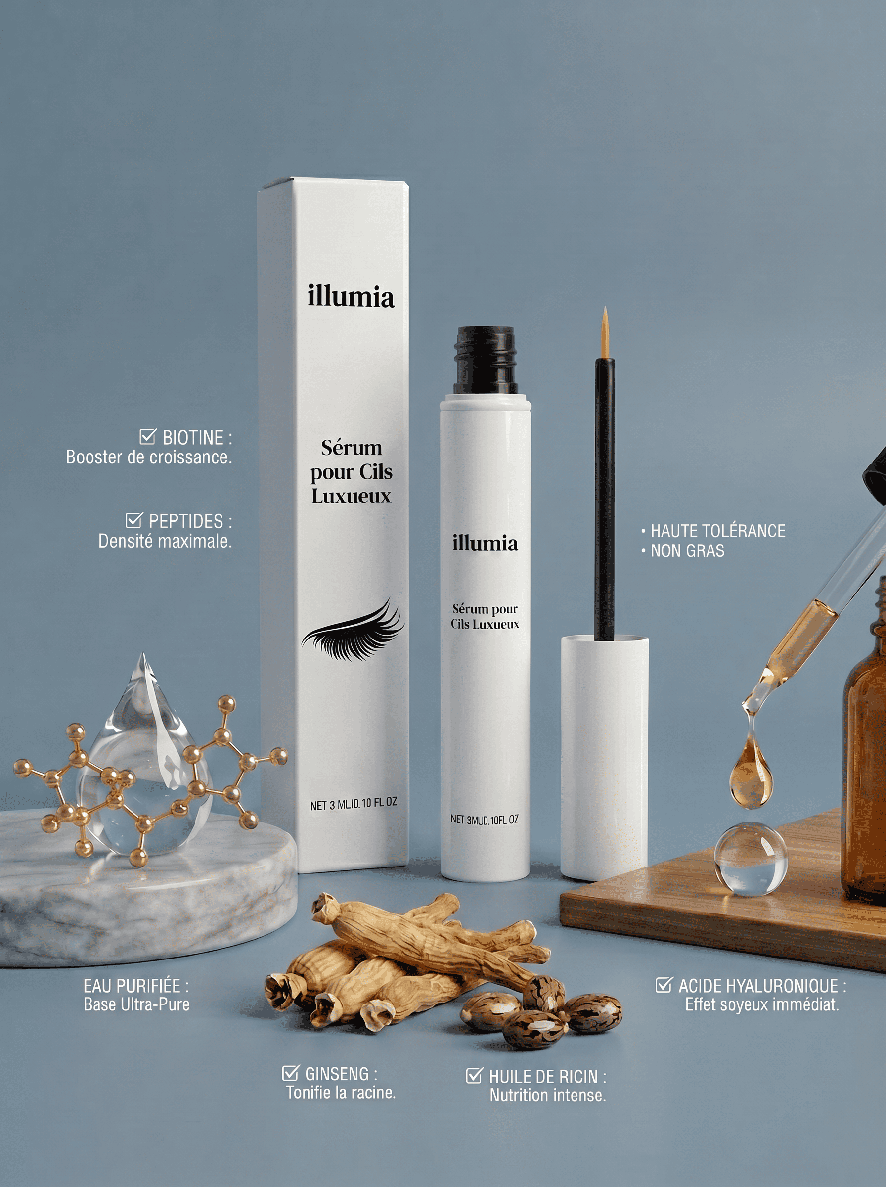 SÉRUM DE CROISSANCE DES CILS