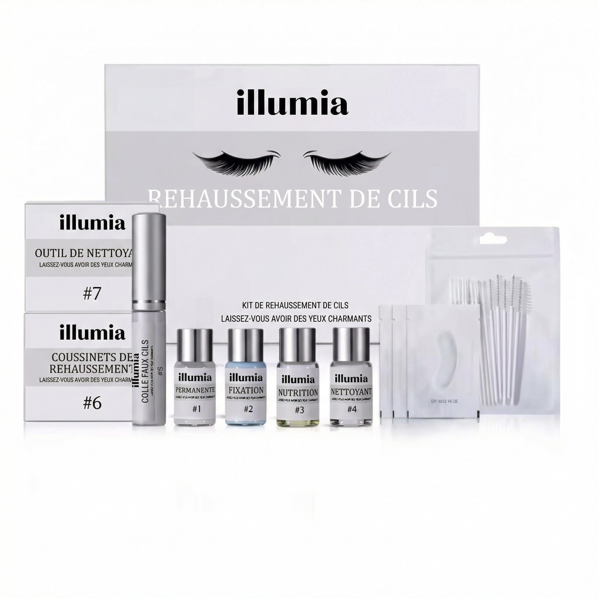 KIT DE REHAUSSEMENT DE CILS
